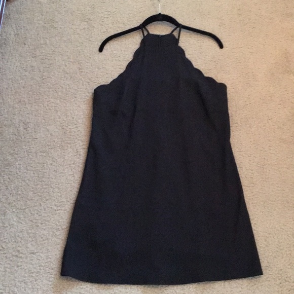 Lulus scalloped halter dress size medium - Picture 3 of 7